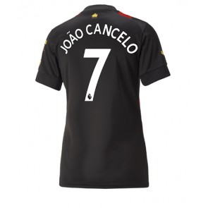 Manchester City Joao Cancelo #7 kläder Kvinnor 2022-23 Bortatröja Kortärmad
